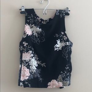 Dynamite Open Back Tank Top